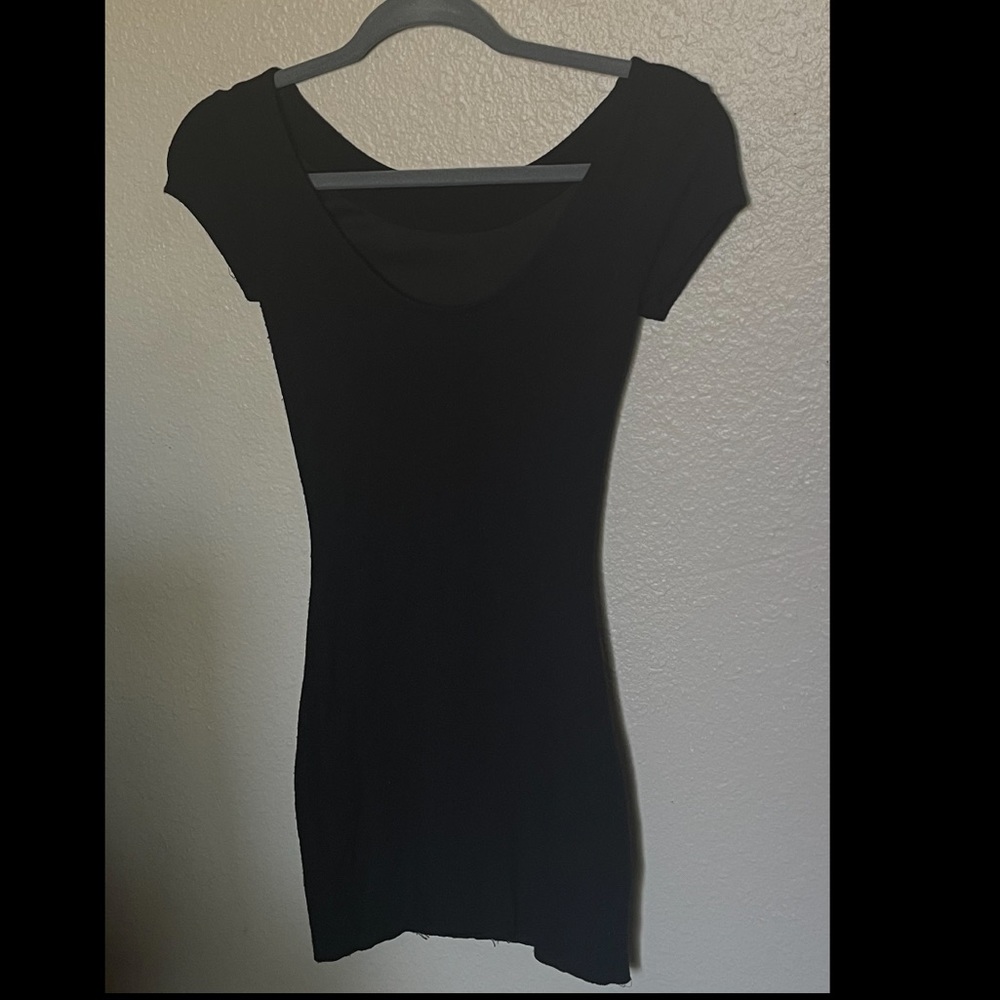 Black and Badge dress